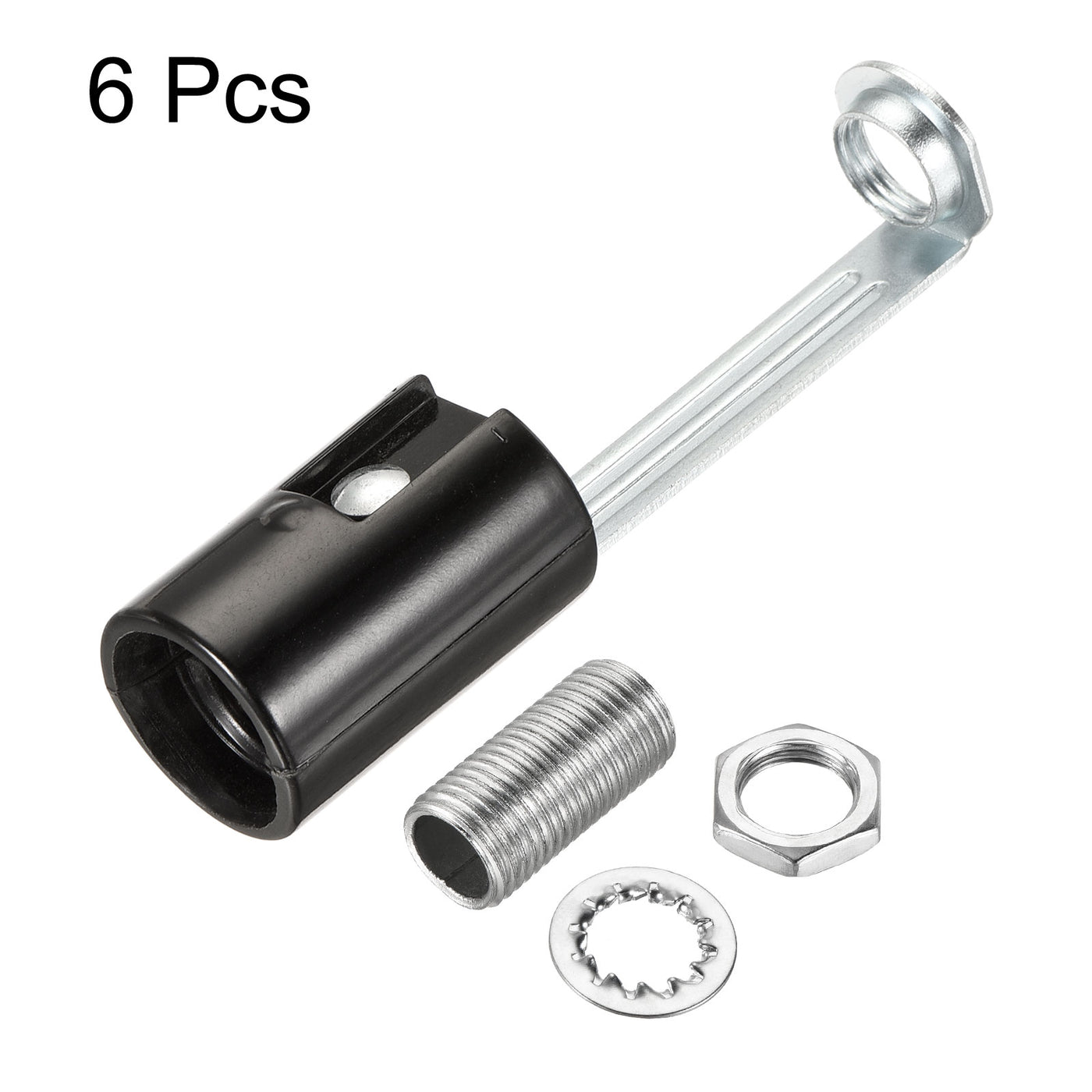 Harfington Lamp Socket, Candle Lamp Holders, Chandelier LED Bracket with Threaded for Bulb