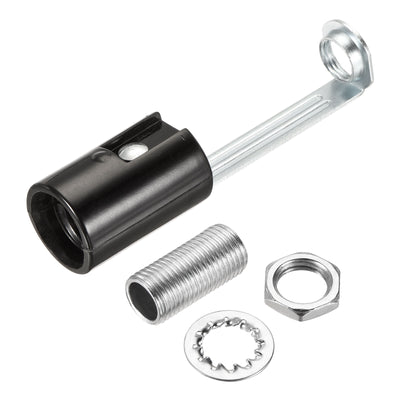 Harfington Lamp Socket, Candle Lamp Holders, Chandelier LED Bracket with Threaded for Bulb