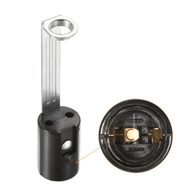 Harfington Lamp Socket, Candle Lamp Holders, Chandelier LED Bracket with Threaded for Bulb
