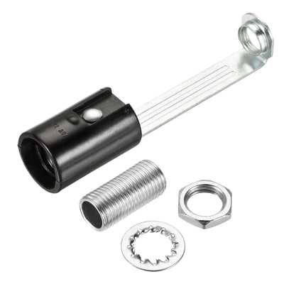 Harfington Lamp Socket, Candle Lamp Holders, Chandelier LED Bracket with Threaded for Bulb