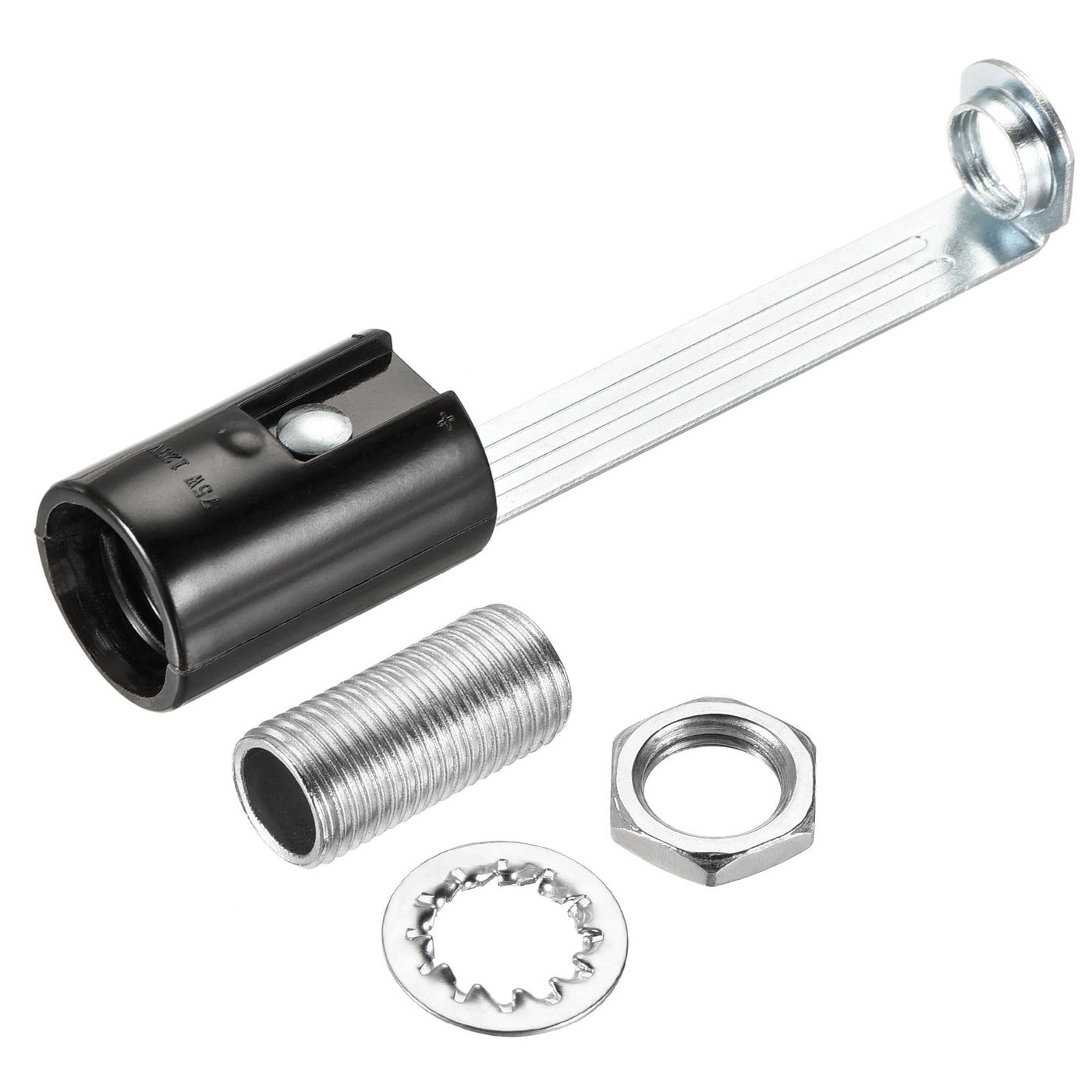 Harfington Lamp Socket, Candle Lamp Holders, Chandelier LED Bracket with Threaded for Bulb