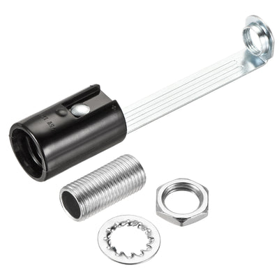 Harfington Lamp Socket, Candle Lamp Holders, Chandelier LED Bracket with Threaded for Bulb