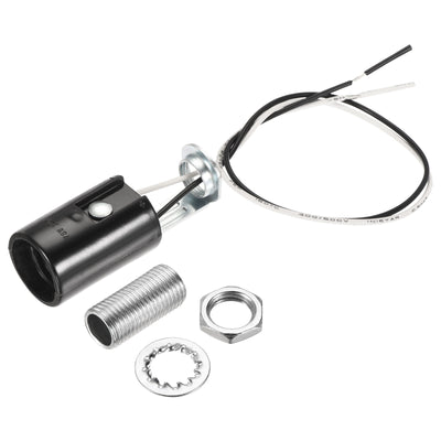 Harfington Lamp Socket, Candle Lamp Holders, Chandelier with Wire Threaded for Bulb