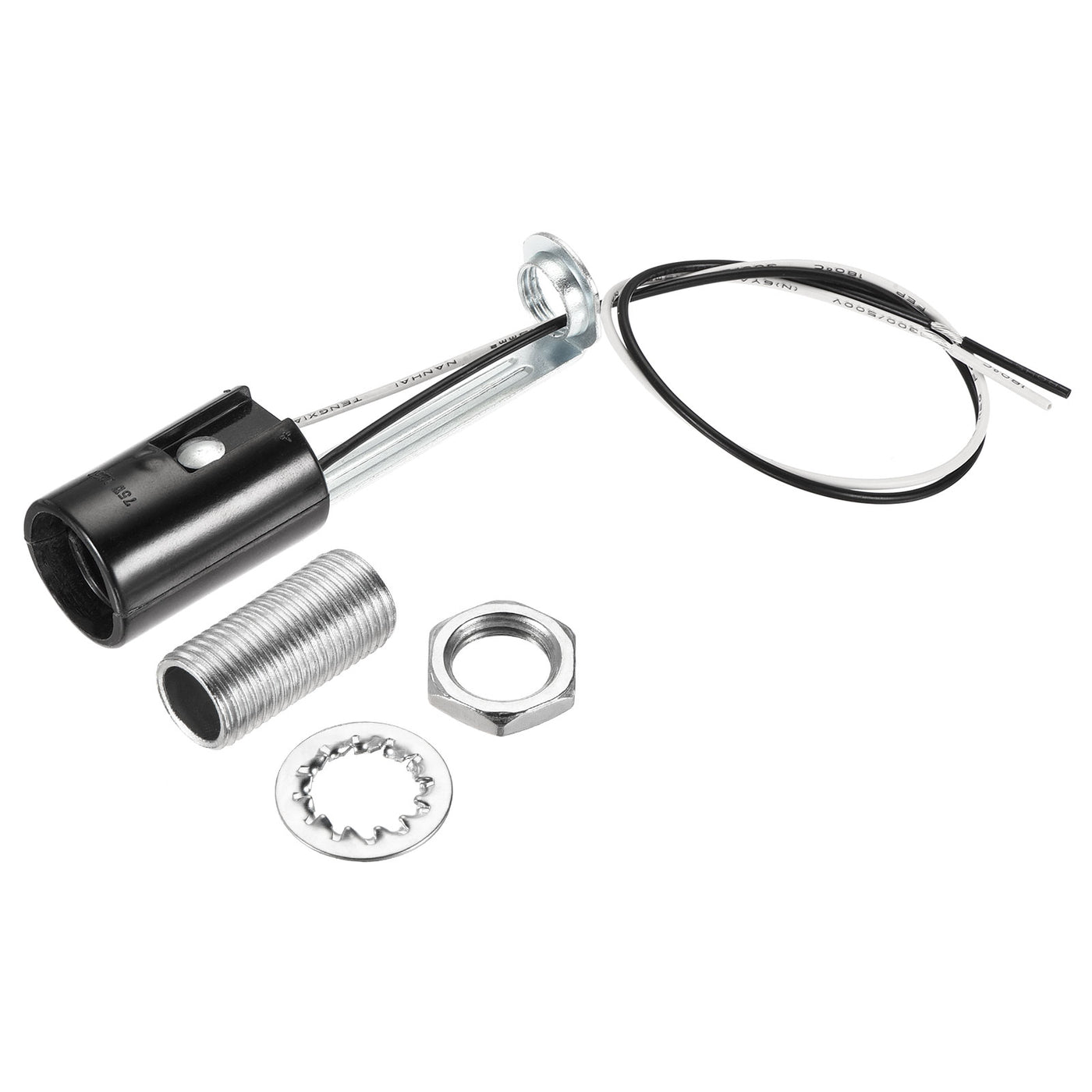 Harfington Lamp Socket, Candle Lamp Holders, Chandelier with Wire Threaded for Bulb