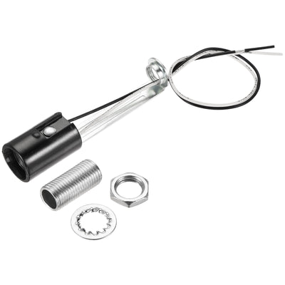 Harfington Lamp Socket, Candle Lamp Holders, Chandelier with Wire Threaded for Bulb