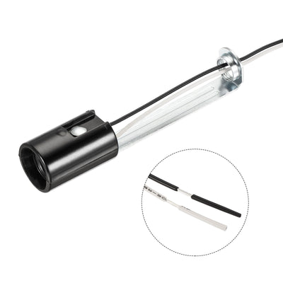 Harfington Lamp Socket, Candle Lamp Holders, Chandelier with Wire Threaded for Bulb