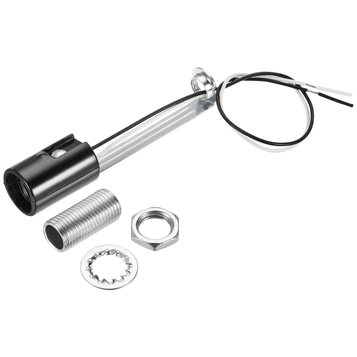 Harfington Lamp Socket, Candle Lamp Holders, Chandelier with Wire Threaded for Bulb