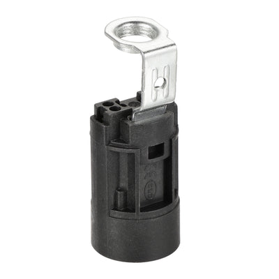 Harfington Bulb Socket Plastic Lamp Holder with Threaded Lamp Pipe Nut for Bulb