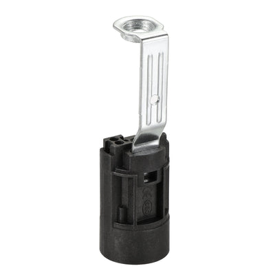 Harfington Bulb Socket Plastic Lamp Holder with Threaded Lamp Pipe Nut for Bulb