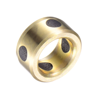 Harfington Sleeve Bearings Wrapped Oilless Bushings Brass Graphite