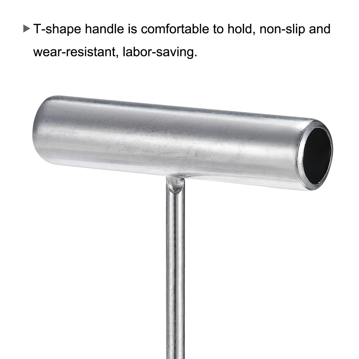 uxcell Uxcell T-Handle Meat Boning Hook, Stainless Steel T Hook for Kitchen Butcher Shop Restaurant