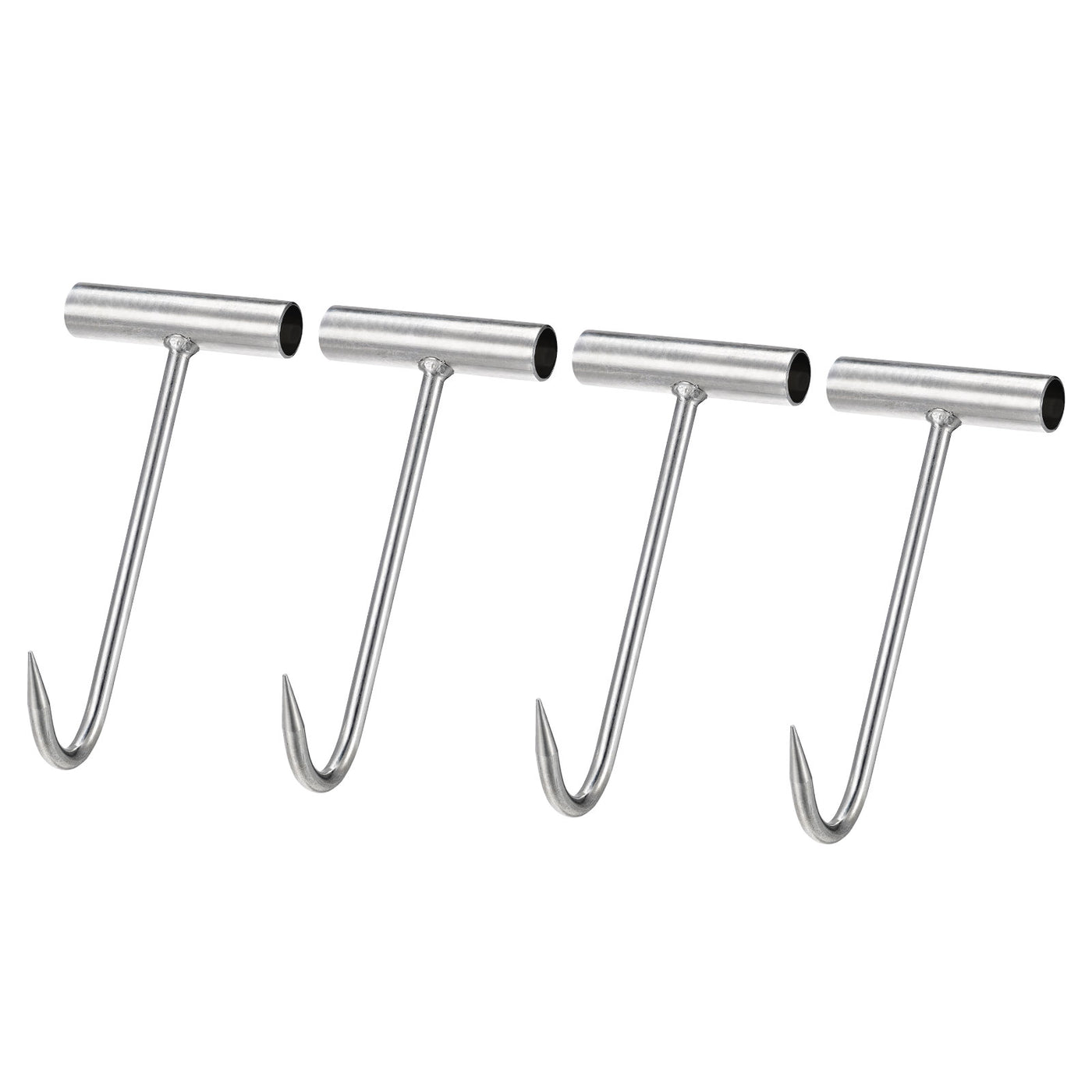 uxcell Uxcell T-Handle Meat Boning Hook, Stainless Steel T Hook for Kitchen Butcher Shop Restaurant