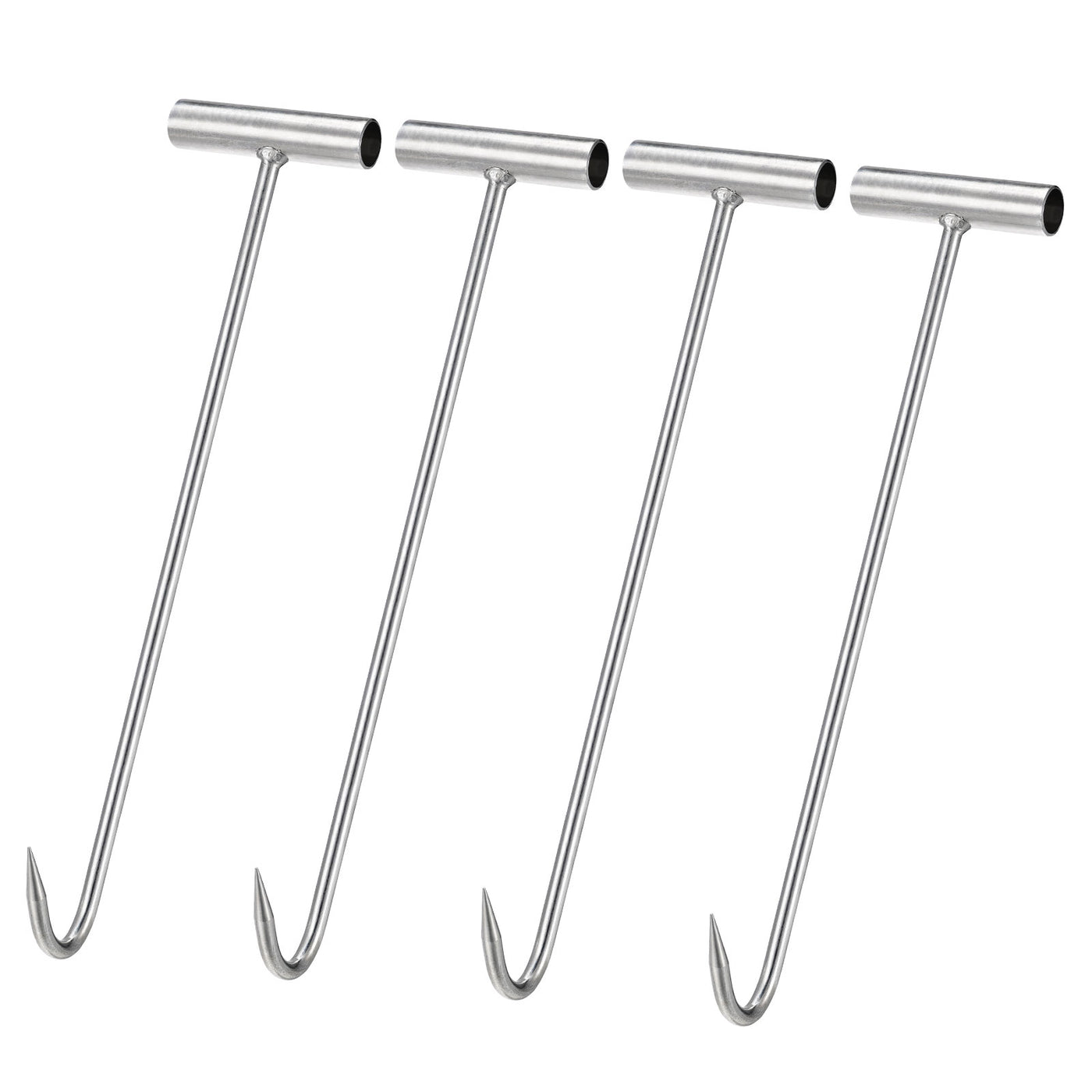 uxcell Uxcell T-Handle Meat Boning Hook, Stainless Steel T Hook for Kitchen Butcher Shop Restaurant