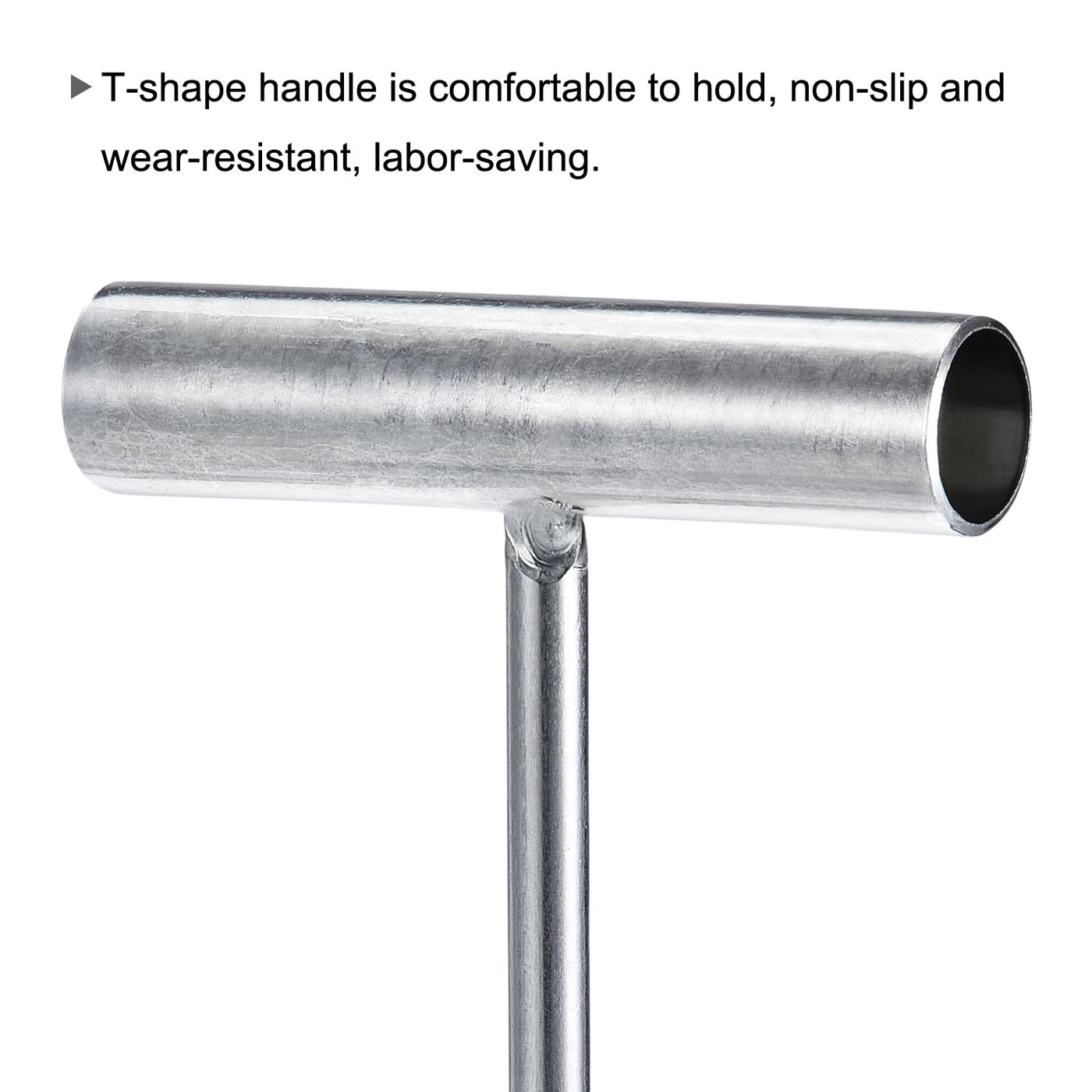 uxcell Uxcell T-Handle Meat Boning Hook, Stainless Steel T Hook for Kitchen Butcher Shop Restaurant