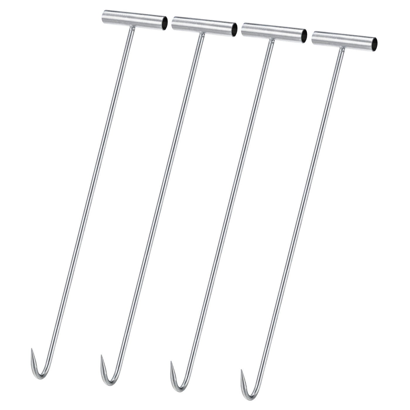 uxcell Uxcell T-Handle Meat Boning Hook, Stainless Steel T Hook for Kitchen Butcher Shop Restaurant