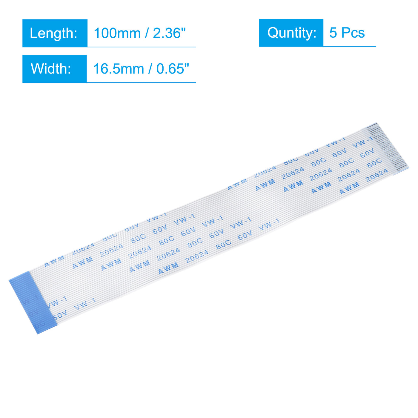 Harfington FFC Ribbon Flat Flexible Cable for LCD Laptop
