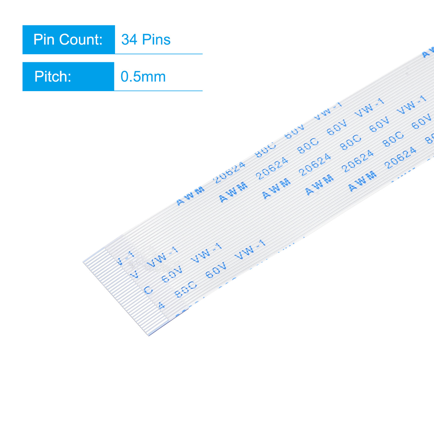 Harfington FFC Ribbon Flat Flexible Cable for LCD Laptop