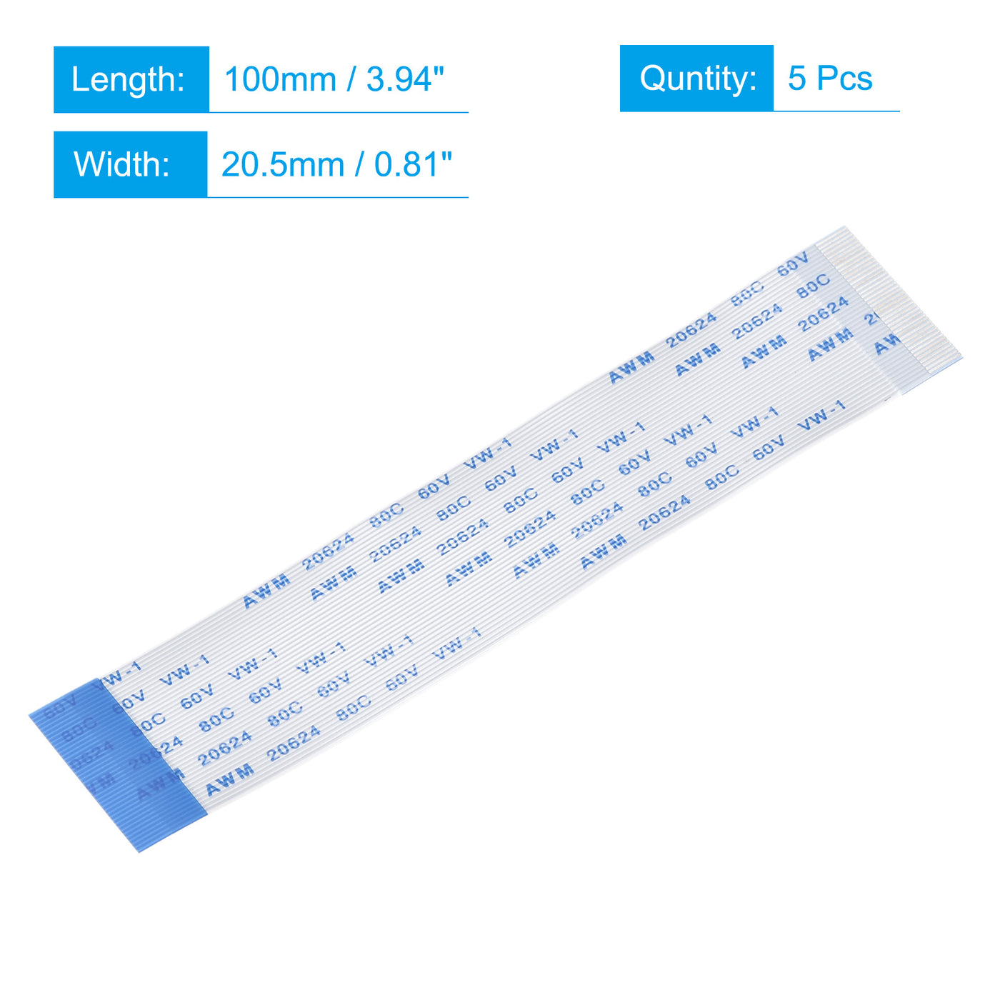 Harfington FFC Ribbon Flat Flexible Cable for LCD Laptop