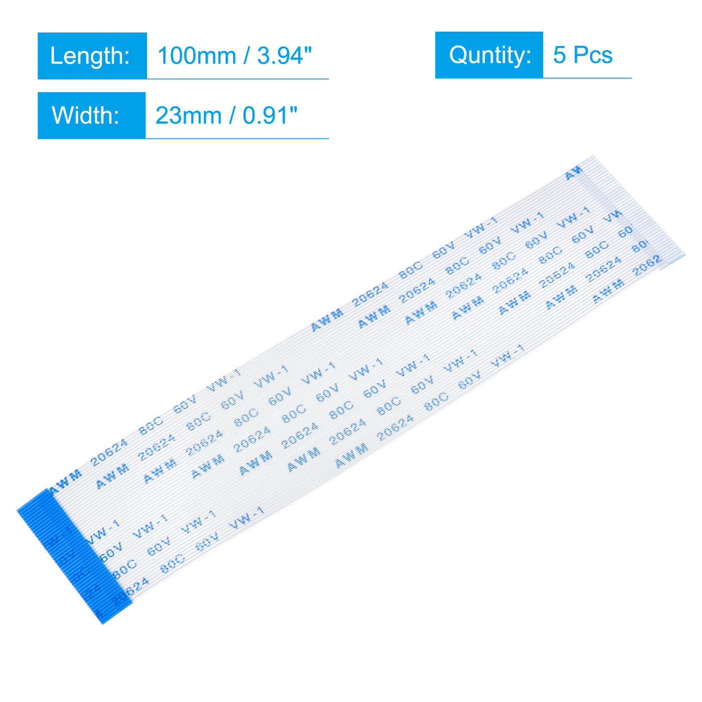 Harfington FFC Ribbon Flat Flexible Cable for LCD Laptop