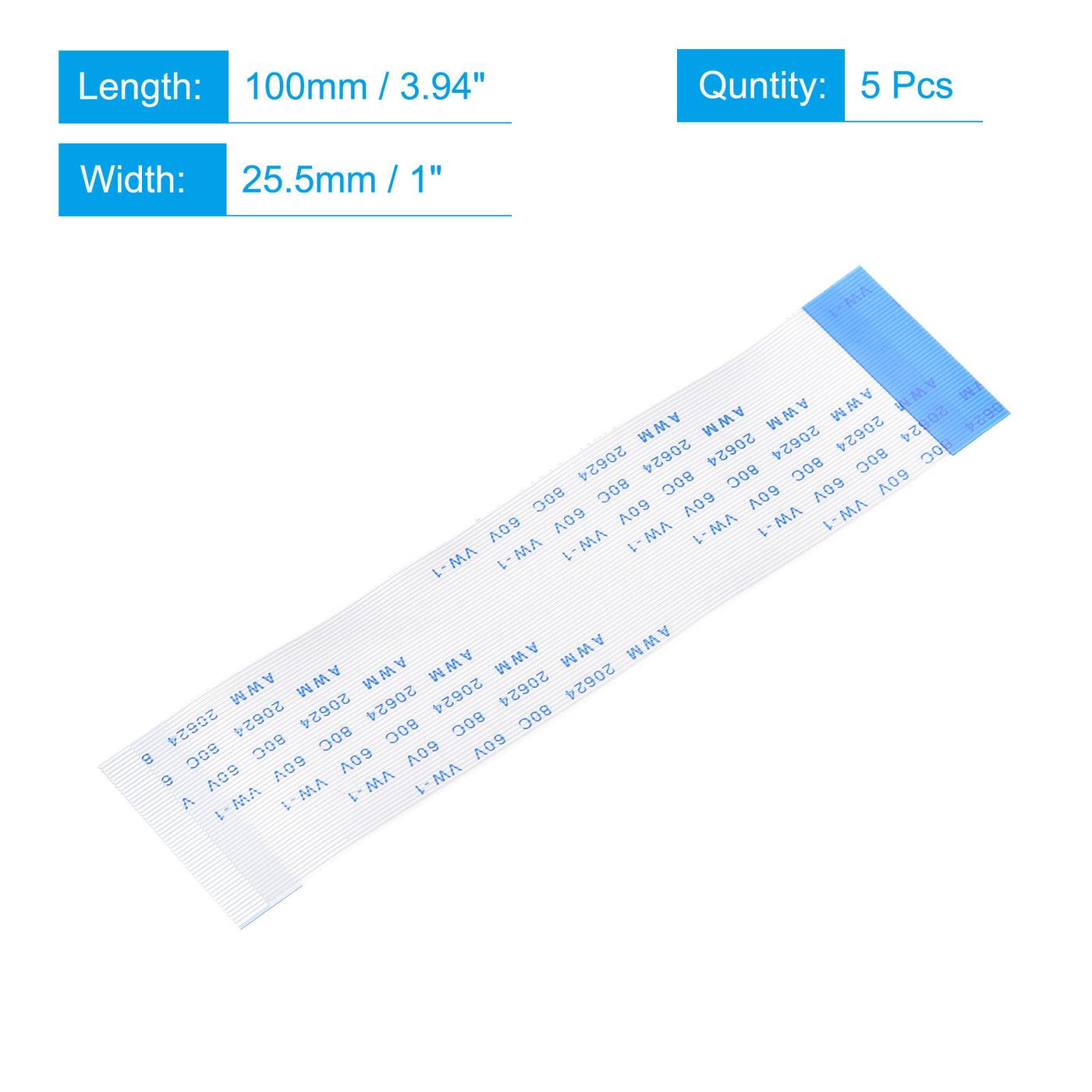 Harfington FFC Ribbon Flat Flexible Cable for LCD Laptop