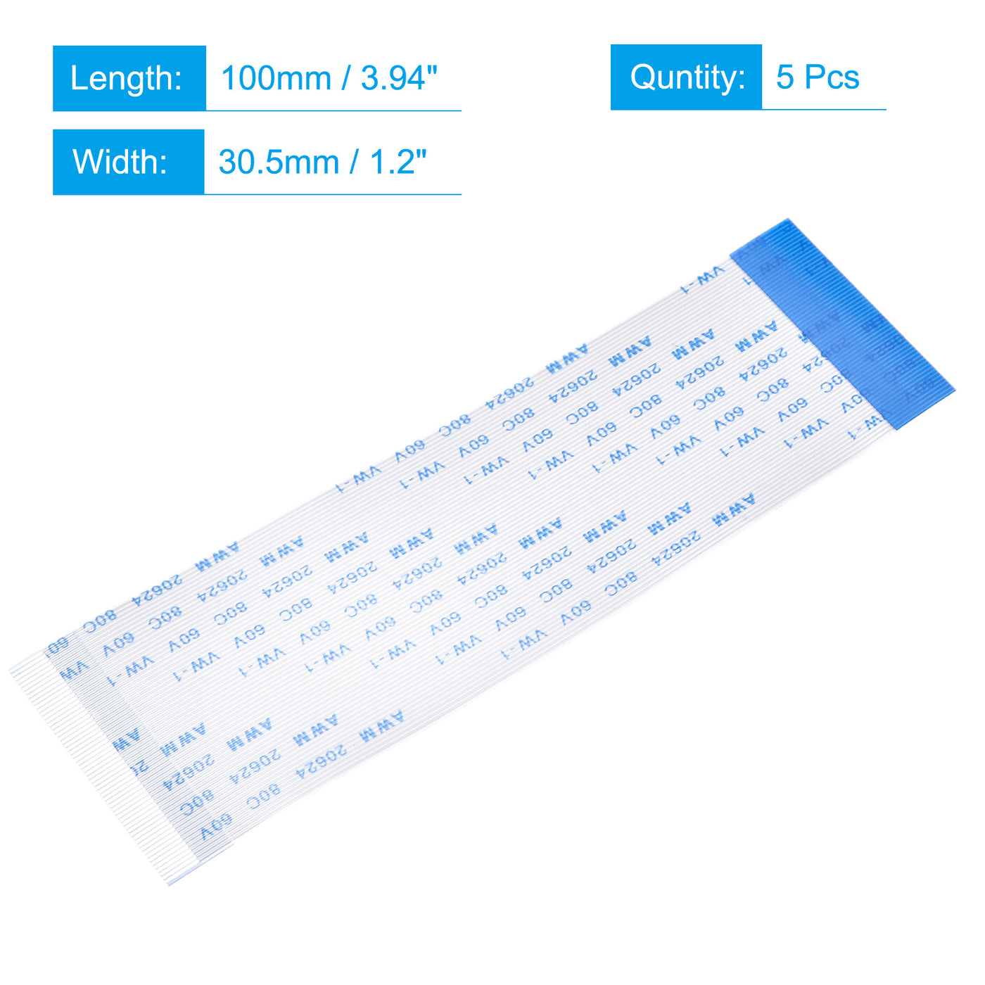 Harfington FFC Ribbon Flat Flexible Cable for LCD Laptop