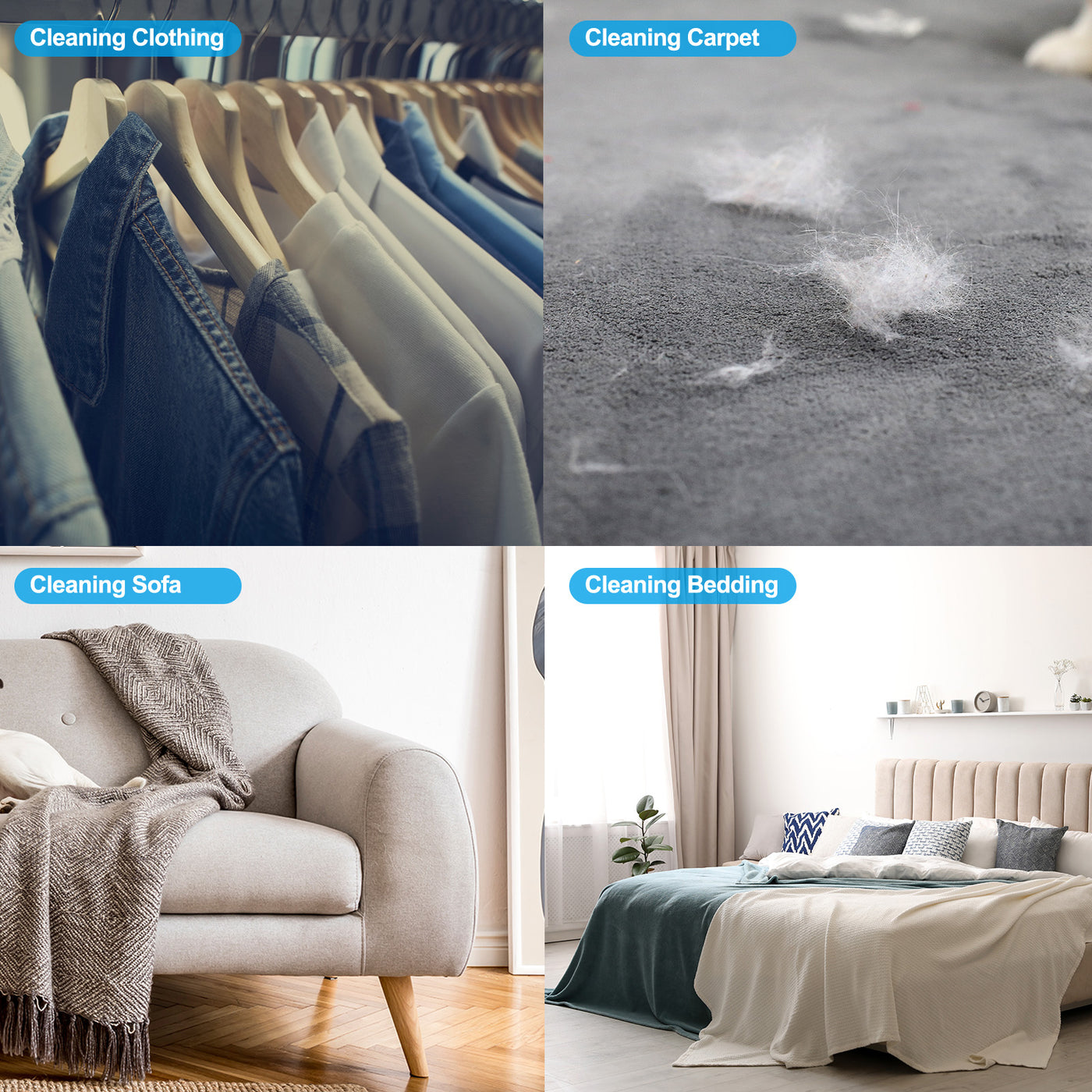 Harfington 190mm Sticky Lint Roller Manual Dust Hair Remover Pink