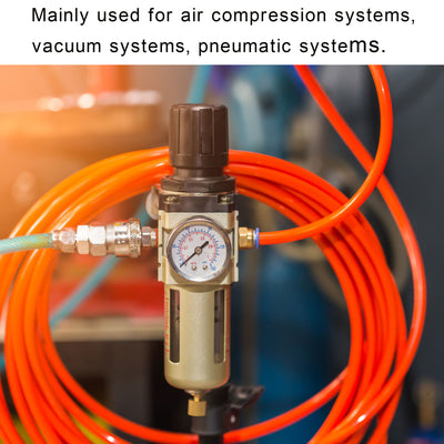 Harfington Push to Connect Fittings Fit Tube Straight Union Fittings