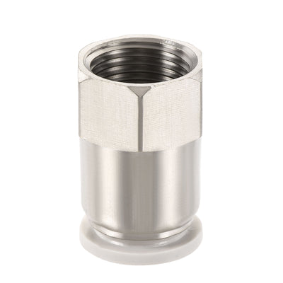 Harfington Push to Connect Fittings, Female Thread Fit Tube Straight Union Fittings