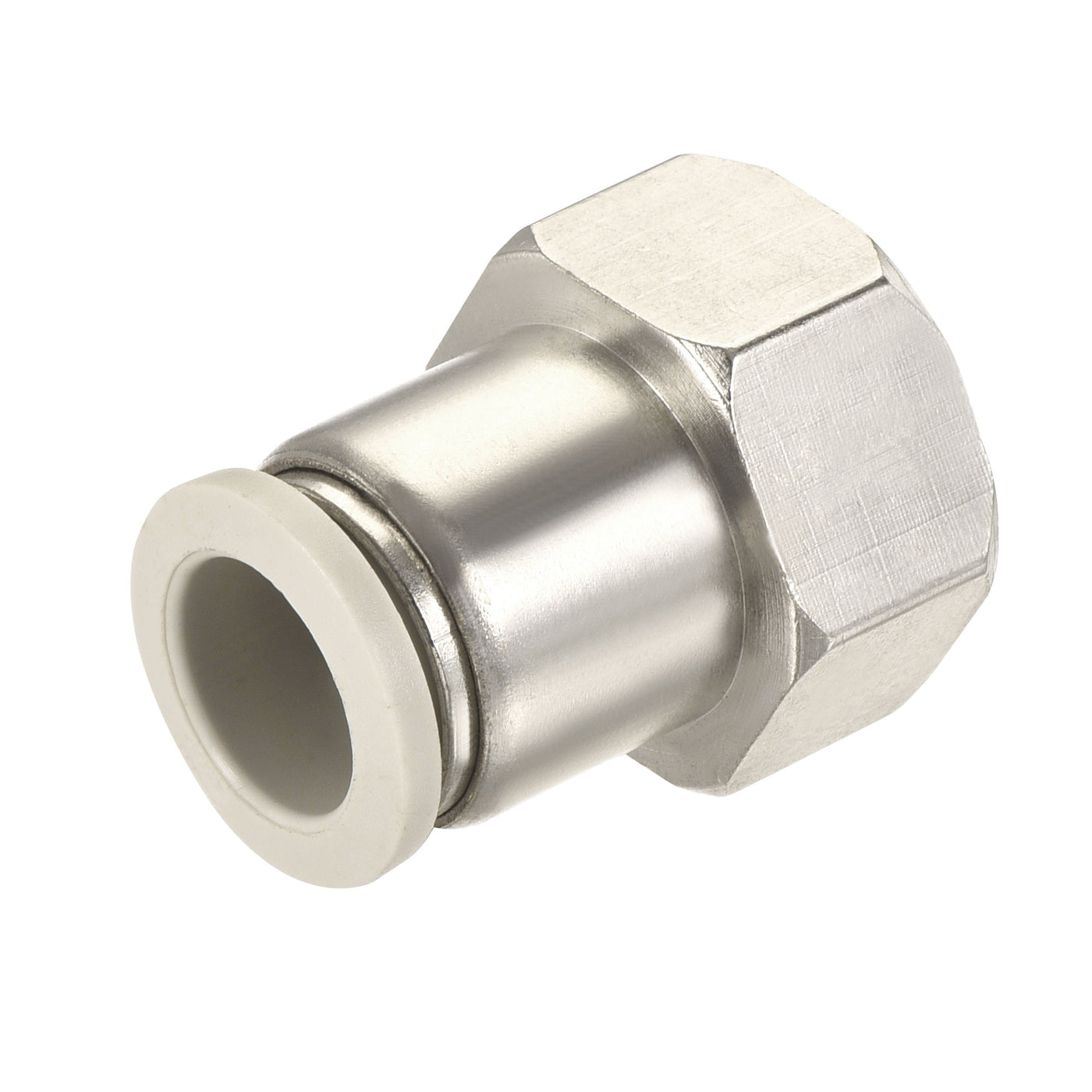 Harfington Push to Connect Fittings, Female Thread Fit Tube Straight Union Fittings