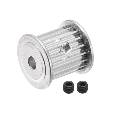 Harfington Timing Pulley Synchronous Wheel Belts Drive Gear Screw for Belt, 3D Printer, CNC