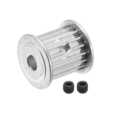 Harfington Timing Pulley Synchronous Wheel Belts Drive Gear Screw for Belt, 3D Printer, CNC