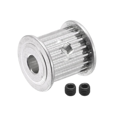 Harfington Timing Pulley Synchronous Wheel Belts Drive Gear Screw for Belt, 3D Printer, CNC