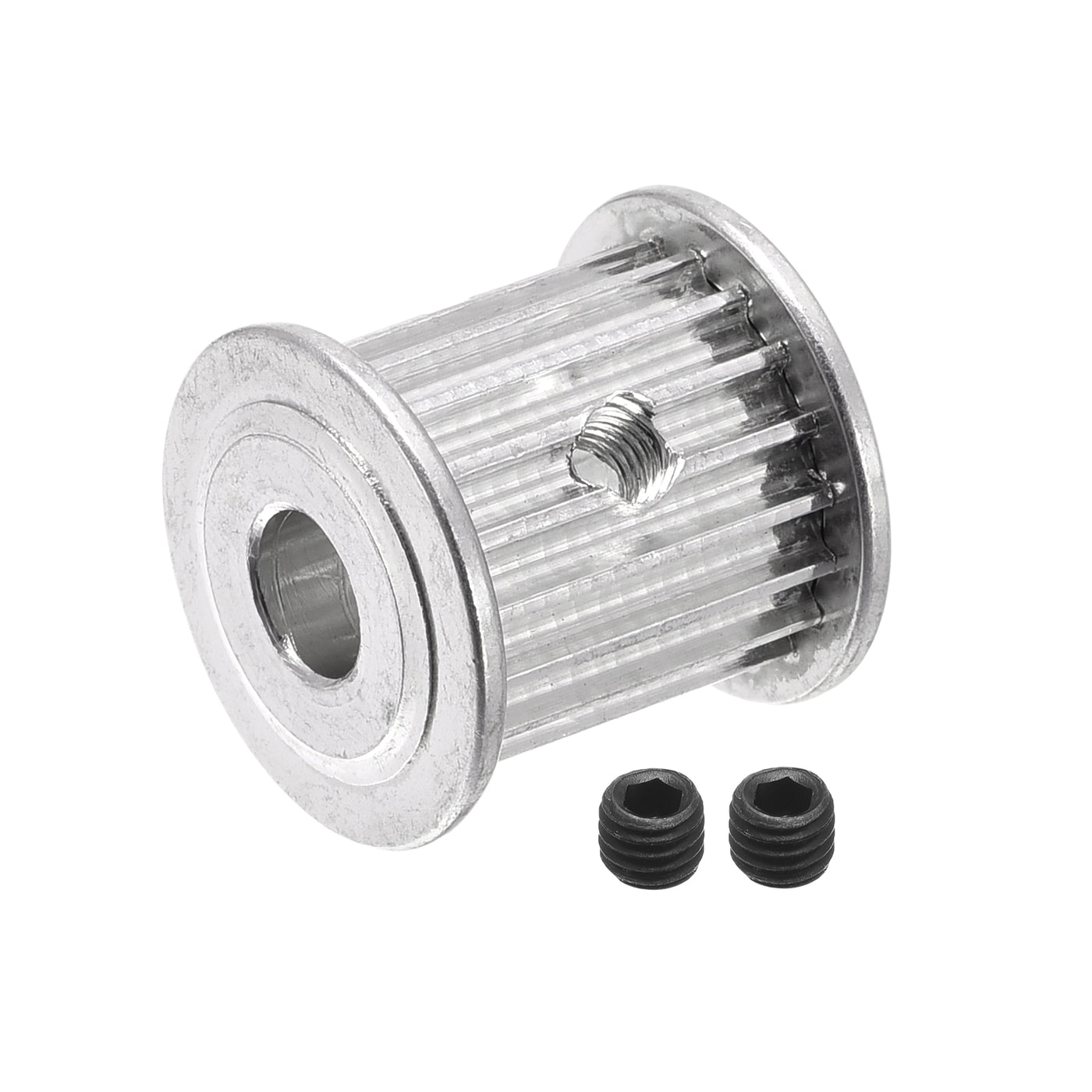 Harfington Timing Pulley Synchronous Wheel Belts Drive Gear Screw for Belt, 3D Printer, CNC
