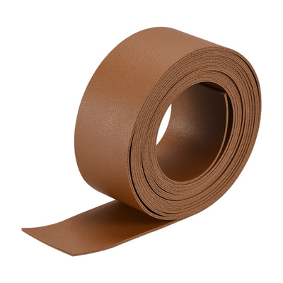 Harfington Faux Leather Strip Leather Strap Double-Sided for DIY Crafts, Belts, Bags