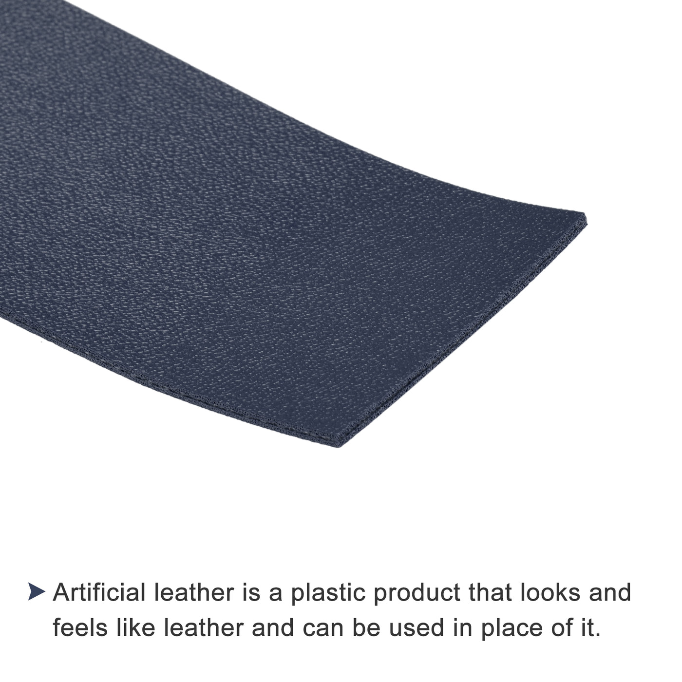 Harfington Faux Leather Strip Leather Strap Double-Sided for DIY Crafts, Belts, Bags