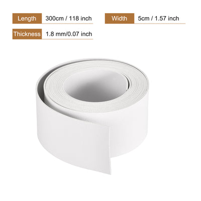 Harfington Faux Leather Strip Leather Strap Double-Sided for DIY Crafts, Belts, Bags