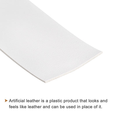 Harfington Faux Leather Strip Leather Strap Double-Sided for DIY Crafts, Belts, Bags