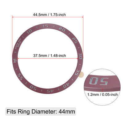 Harfington Uxcell Watch Bezel Ring Adhesive Cover Style a Anti-Scratch Protector