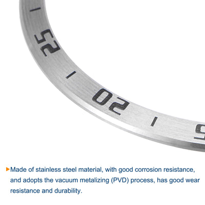 Harfington Uxcell Watch Bezel Ring Adhesive Cover, Style a Anti-Scratch Protector