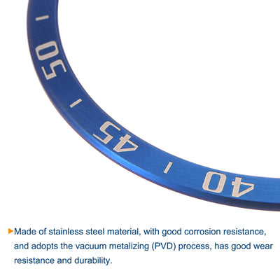 Harfington Uxcell Watch Bezel Ring Adhesive Cover, Style a Anti-Scratch Protector