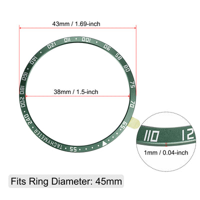 Harfington Uxcell Watch Bezel Ring Adhesive Cover, Style B Anti-Scratch Protector