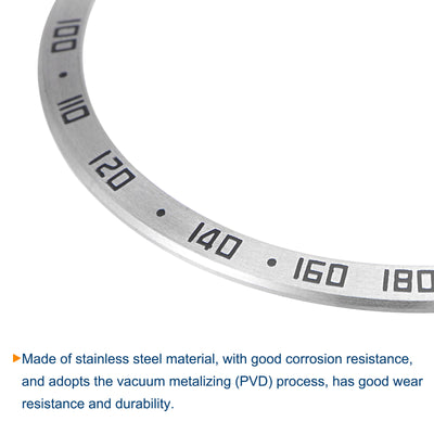 Harfington Uxcell Watch Bezel Ring Adhesive Cover, Style B Anti-Scratch Protector