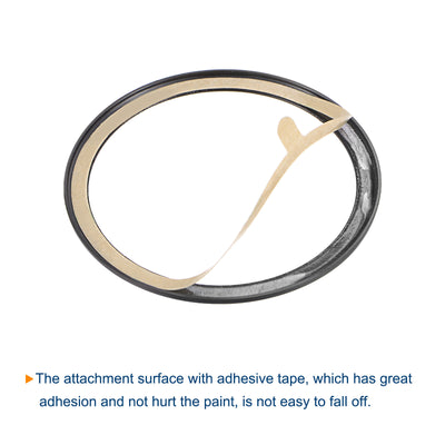 Harfington Uxcell Watch Bezel Ring, Adhesive Cover Style, B Anti-Scratch Protector