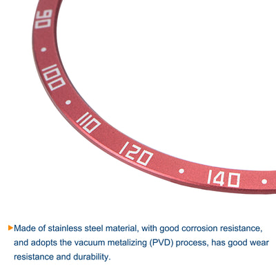 Harfington Uxcell Watch Bezel Ring, Adhesive Cover Style, B Anti-Scratch Protector