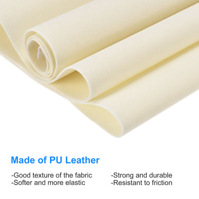 Harfington PU Synthetic Leather, Soft Faux Frosted Leather Sheets, for DIY Handicraft