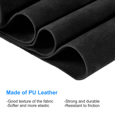 Harfington PU Synthetic Leather, Soft Faux Frosted Leather Sheets, for DIY Handicraft