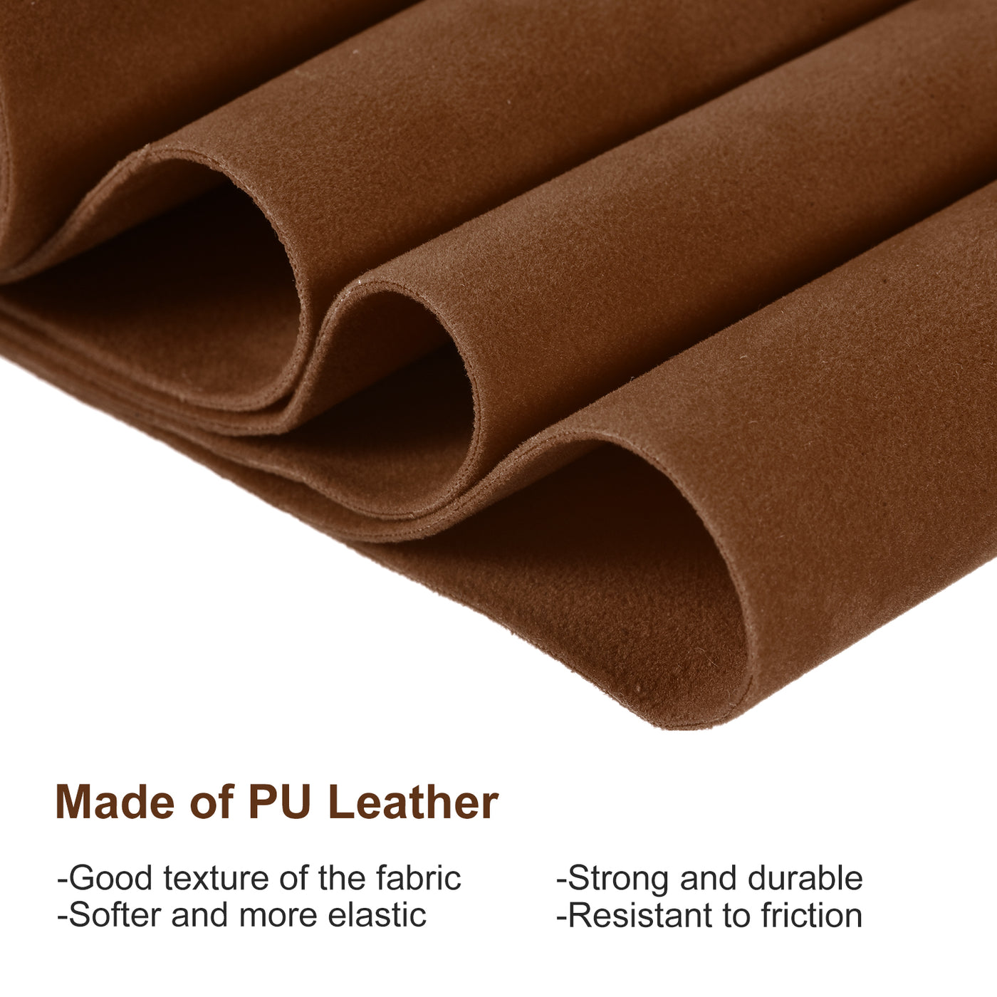 Harfington PU Synthetic Leather, Soft Faux Frosted Leather Sheets, for DIY Handicraft