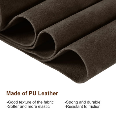Harfington PU Synthetic Leather, Soft Faux Frosted Leather Sheets, for DIY Handicraft