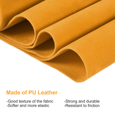Harfington PU Synthetic Leather, Soft Faux Frosted Leather Sheets, for DIY Handicraft