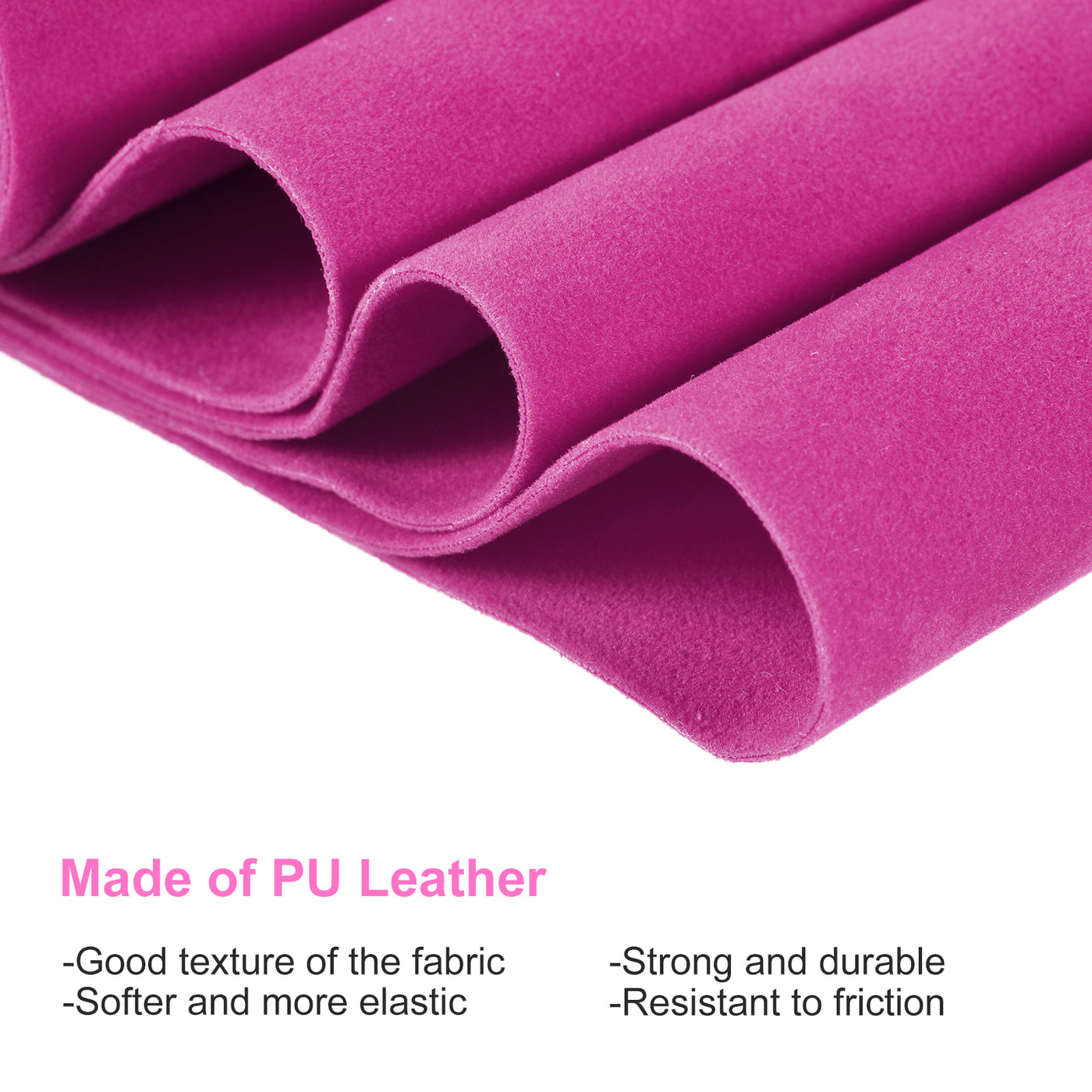 Harfington PU Synthetic Leather, Soft Faux Frosted Leather Sheets, for DIY Handicraft